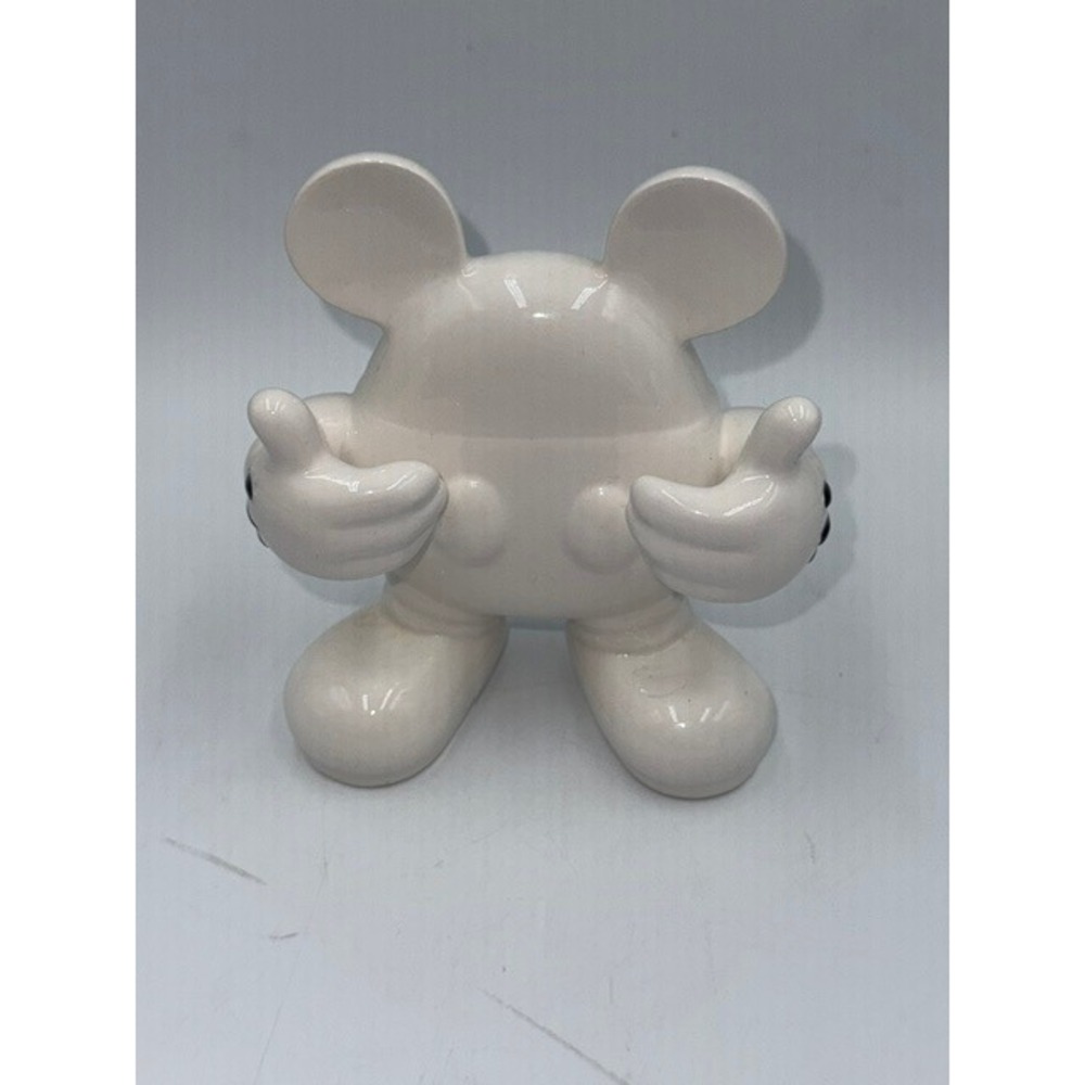 Disney Mickey‎ Mouse Ceramic White Toothbrush Holder